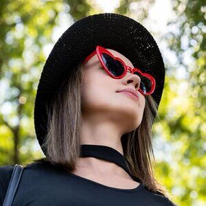 Love Heart Shaped Sunglasses